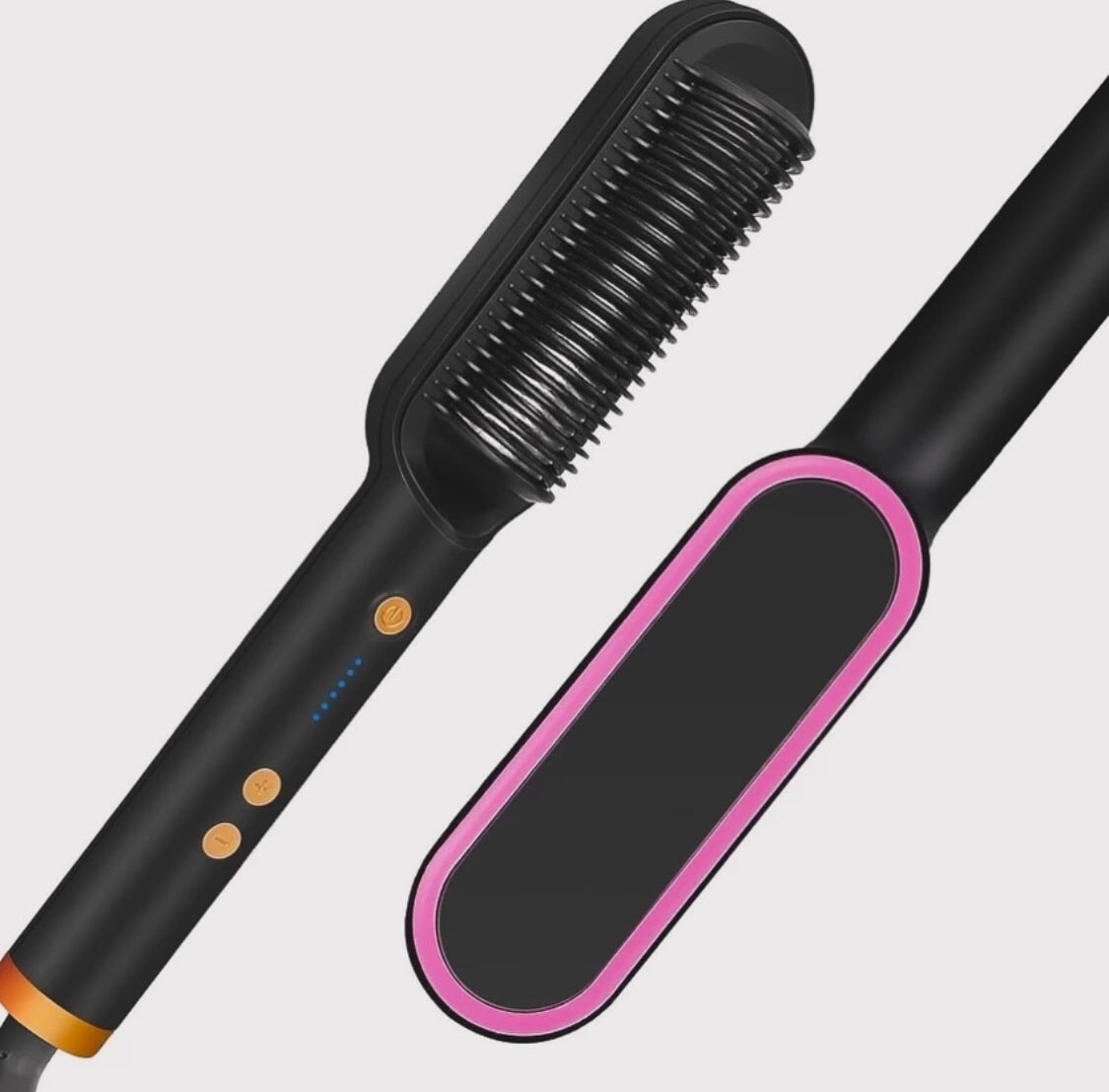 Professional Hair Straightener Tourmaline Ceramic Hair Curler Brush Hair Comb The GenZ Club