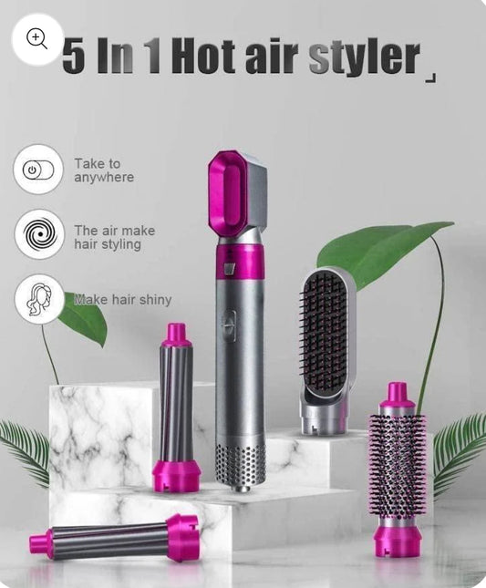 Glamhair 5 in 1 multi head hair styler